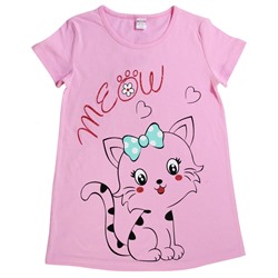 Ночная рубашка для девочки Bonito Kids (BK1638S) розовый