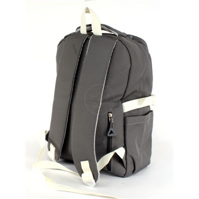 Рюкзак MF-8603,  молодежный,  2отд,  3внутр+4внеш.карм,  серый/белый 256410