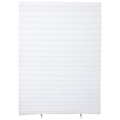 Самоклеящиеся шторы-плиссе Skandi, размер 90х180см, цвет белый