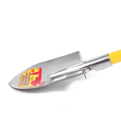 Лопата штыковая, острая, L = 117 см, металлический черенок, с ручкой