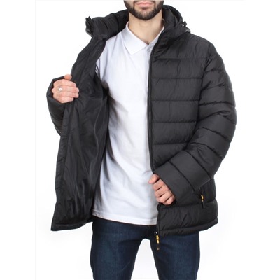 4015-L BLACK Куртка мужская зимняя ROMADA (200 гр. холлофайбер)