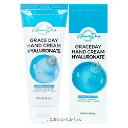Крем для рук с гиалуроновой кислотой Hyaluronate Hand Cream Grace Day, Корея, 100 мл Акция