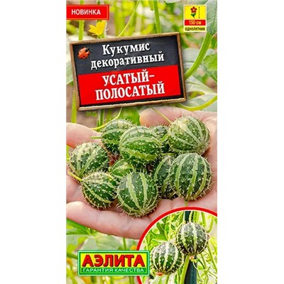 Кукумис декоративный Усатый-полосатый