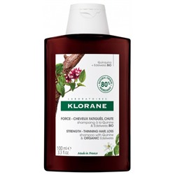 Klorane Force - Cheveux Fatigu?s and Chute Shampoing ? la Quinine et Edelweiss Bio 100 ml