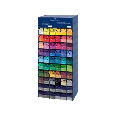 Цветные карандаши Goldfaber, набор цветов 546 шт + 144 чернографитных карандаша Goldfaber, в пластиковом модуле