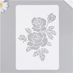 Трафарет "Розы" 16х24 см