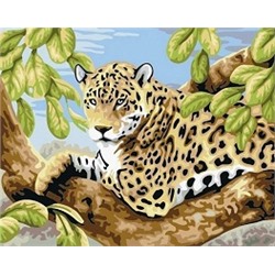 КК.CG504 Леопард на ветвях