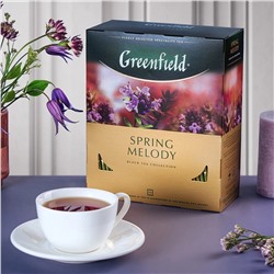 Чай в пакетиках Greenfield Spring Melody, 100шт