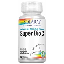 Solaray Super Bio C 30 Capsules V?g?tales
