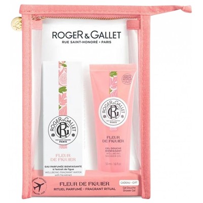 Roger and Gallet Fleur de Figuier Eau Parfum?e Bienfaisante 30 ml + Gel Douche Bienfaisant 50 ml Offert