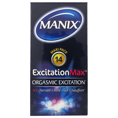 Manix ExcitationMax 14 Pr?servatifs
