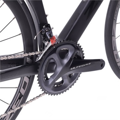 Велосипед шоссейный ZEON R5.2 510mm, SHIMANO ULTEGRA, рама +  руль Carbon T800, цвет: black royal graphite.