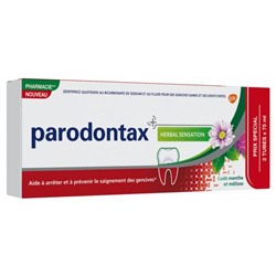 Parodontax Dentifrice Herbal Sensation Lot de 2 x 75 ml
