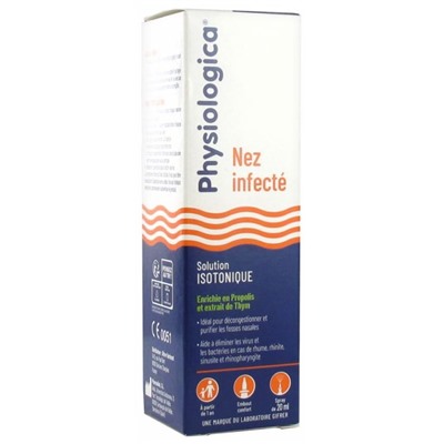 Gifrer Physiologica Solution Isotonique Nez Infect? Spray 20 ml