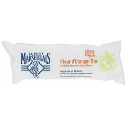 Le Petit Marseillais Cr?me Mousse Extra Doux Fleur d Oranger Recharge Bio 250 ml
