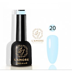 Гель лак для ногтей Luxury L’AMORE FASHION 12мл тон 20