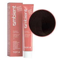 TEFIA Ambient Перманентная крем-краска для волос / Коричневый корректор, 60 мл