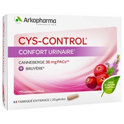Arkopharma Cys-Control Confort Urinaire 20 G?lules