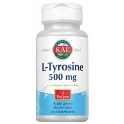 Kal L-Tyrosine 500 mg 30 Comprim?s