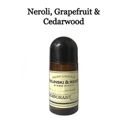 Шариковый дезодорант Zielinski & Rozen Neroli, Grapefruit & Cedarwood