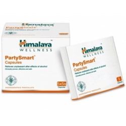 HIMALAYA PARTY SMART CAPS предотвращает развитие симптомов похмелья,5кап