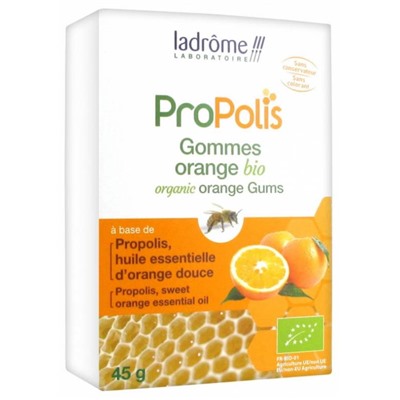 Ladr?me Propolis Gommes Orange Bio 45 g