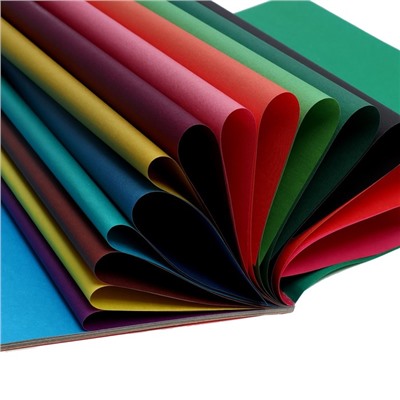 Набор цветного картона А4 8 листов (немелованный) и цветной бумаги 16 листов (газетная, двусторонняя) Мульти-Пульти "Чебурашка", на склейке