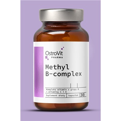 OstroVit Pharma Methyl B-Complex 30 caps - ВИТАМИНЫ ГРУППЫ B
