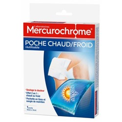 Mercurochrome Poche Chaud-Froid R?utilisable 18 cm x 14 cm