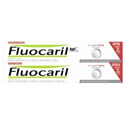 Fluocaril Dentifrice Blancheur Bi-Fluor? Lot de 2 x 75 ml
