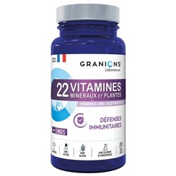 Granions 22 Vitamines Min?raux et Plantes 90 Comprim?s