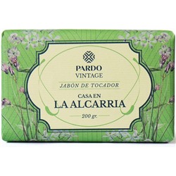 Натуральное мыло с ароматом вербены и тосканы Pardo Vintage La Alcarria (Дом в Алькаррии)200 г