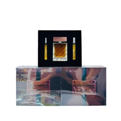 (LUX) Подарочный парфюмерный набор 3в1 Dolce & Gabbana The One For Men