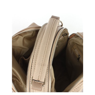 Рюкзак жен искусственная кожа ADEL-195/2в/ММ (сумка change),  2отд+карм/перег,  бежевый флотер  254623