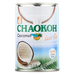 Обезжиренное кокосовое молоко Chaokoh, 400 мл Акция