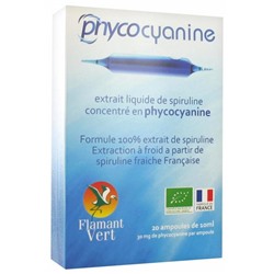 Flamant Vert Phycocyanine Bio 20 Ampoules