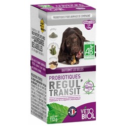 V?tobiol Probiotiques Regul Transit Grand Chien Bio 112 g
