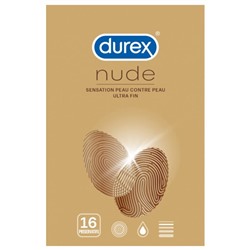 Durex Nude Ultra Fin 16 Pr?servatifs