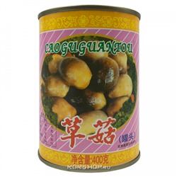 Консервированные соломенные грибы (Цао-гу), Китай, 400 г Акция