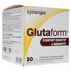 Synergia Glutaform Confort Digestif et Immunit? 20 Sachets