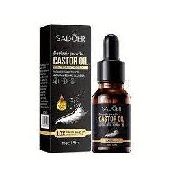 Масло для 10 кратного роста ресниц Eyelash Growth Castor Oil, 15мл