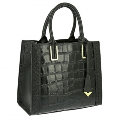Женская кожаная сумка A130 BLACK