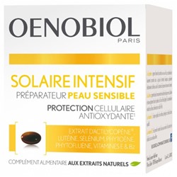 Oenobiol Solaire Intensif Pr?parateur Peau Sensible 30 Capsules