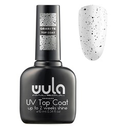 Wula UV Top сoat Granite с эффектом гранита 10 мл