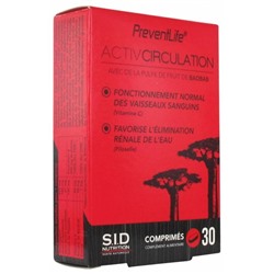 S.I.D Nutrition PreventLife ActivCirculation 30 Comprim?s