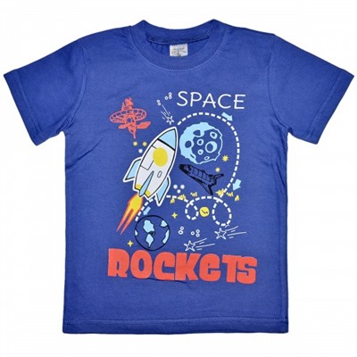 Футболка детская "Space rockets" для мальчика