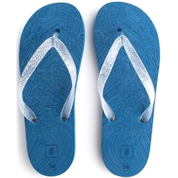 Пляжная обувь EVARS Hologram Wave синий/белый