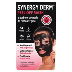 Incarose Synergy Derm Peel Off Mask au Charbon V?g?tal 4 x 7 g