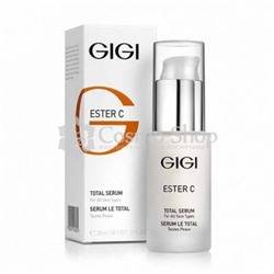GiGi Ester C Total Serum Vitamin C Serum/ Сыворотка с витамином С и эффектом осветления кожи 30мл
