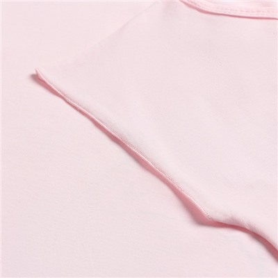 Сорочка для девочки "Зефирка", цвет розовый, рост 122 см